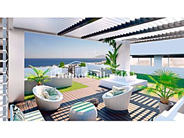 007631 Venta de piso con piscina y terraza en Playa del Rincón (Rincón de la Victoria (Pueblo))