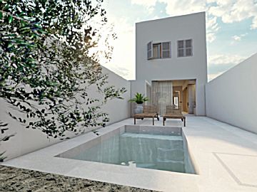 Imagen 1 Venta de casa con piscina en Llucmajor (Pueblo)